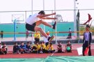 初三男生校运会跳高刷新纪录，突破1.91米壮举