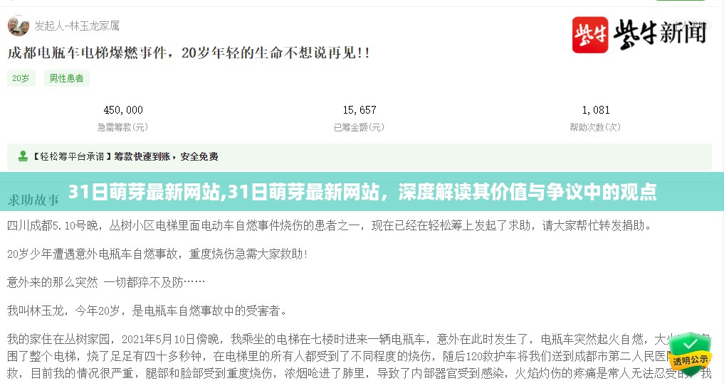 深度解读,31日萌芽最新网站的价值与争议观点