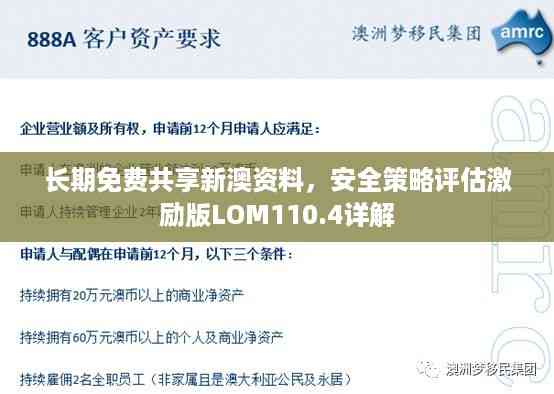 长期免费共享新澳资料，安全策略评估激励版LOM110.4详解