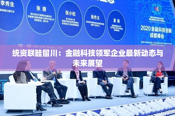 统资联眭留川：金融科技领军企业最新动态与未来展望