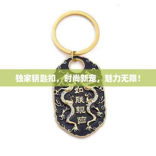 独家钥匙扣,时尚新宠,魅力无限!